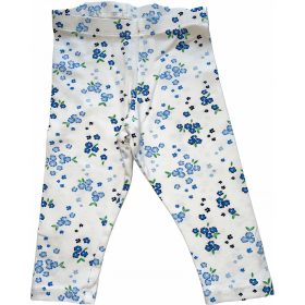 Kékvirágos leggings 74