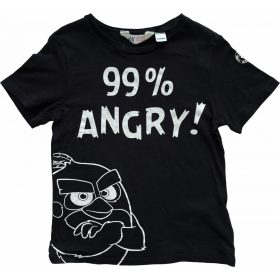 Angry birds fekete póló 128