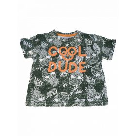 "Cool dude" zöld póló 86