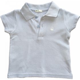 Világoskék Benetton póló 74