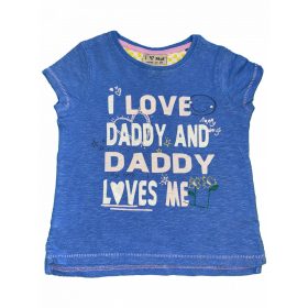 Kék I love Daddy póló 98