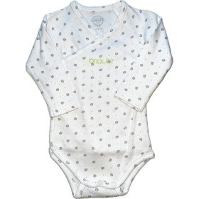 Fehér mintás body 68