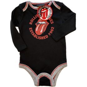 Rolling Stones Fekete bébi body 80