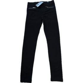 Fekete, kislány leggings 140