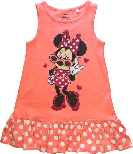Narancs Minnie kislány ruha 104