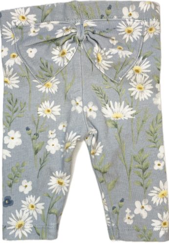 Virágos kislány bébi leggings 56