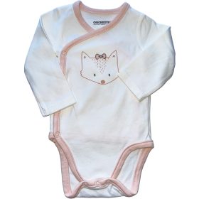 Törtfehér rókamintás body 56