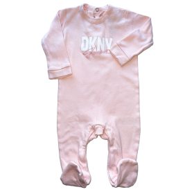   DKNY Jeans babarugdalózó – halvány rózsaszín prémium baba overál 68