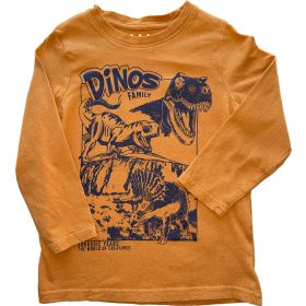 Fiú hosszú ujjú dinoszauruszos póló 104