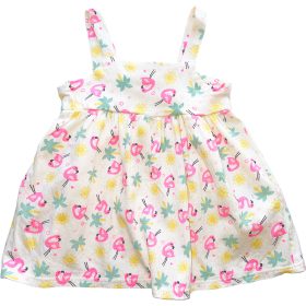 Flamingó mintás kislány nyári ruha 92