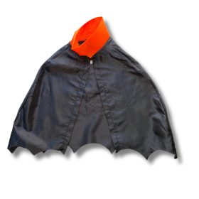   Halloween denevéres fekete-narancssárga gyermek köpeny 98-116