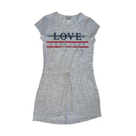 Szürke LOVE ruha 140
