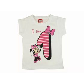 Szülinapi Minnie póló 1 éves lány 80