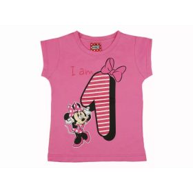Szülinapi Minnie póló 1 éves lány 86