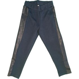 (92-116) Textilbőr betétes leggings 92