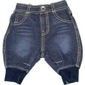 Farmerhatású bébi nadrág 56