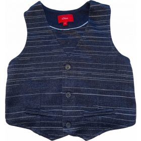 Kék pamut mellény 92