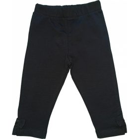(86-152) Sötétkék masnis rövid leggings