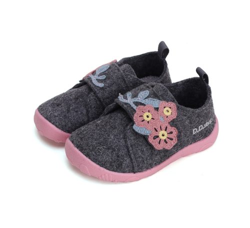 (21-25)DD Step barefoot virágos vászoncipő