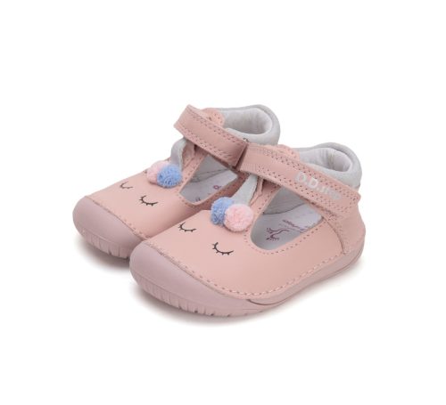 DD Step barefoot kislány cipő, unikornissal