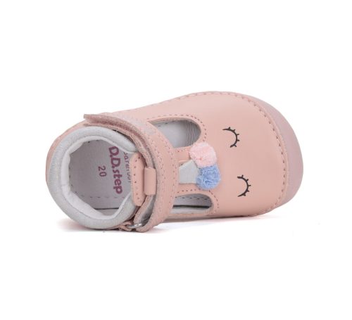 DD Step barefoot kislány cipő, unikornissal
