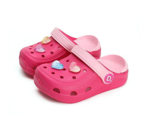 (26-31) D D Step ciklámen vízálló papucs