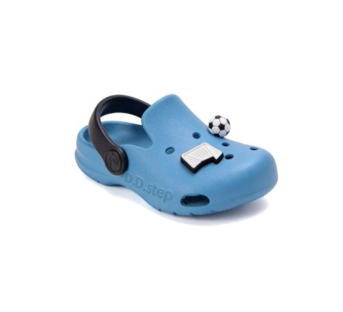 (22-33) DD Step vízálló fiú papucs labdával