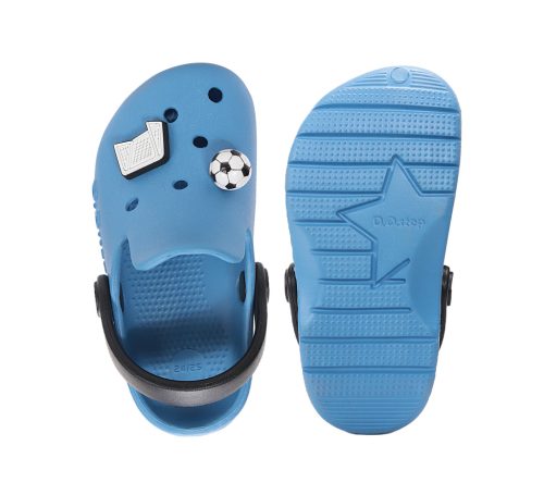 (22-33) DD Step vízálló fiú papucs labdával