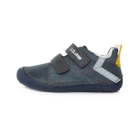 (31-36) Sötétkék barefoot bőrcipő