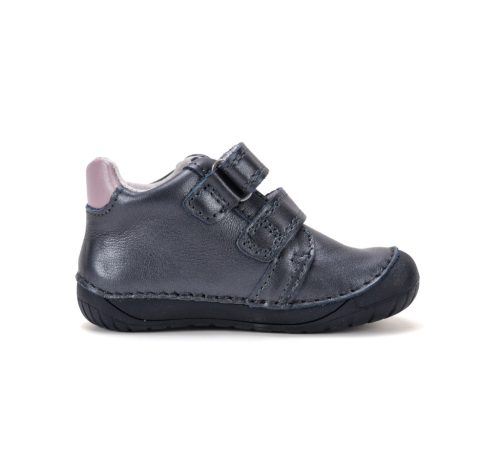 DD Step barefoot kislány gyerekcipő baglyos mintával