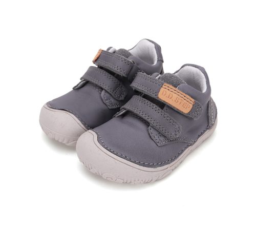 (26-31)DD Step szürke, BAREFOOT fiú cipő