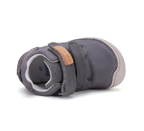 (26-31)DD Step szürke, BAREFOOT fiú cipő