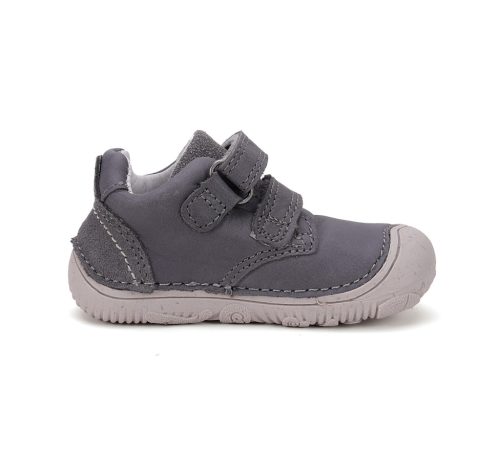 (26-31)DD Step szürke, BAREFOOT fiú cipő