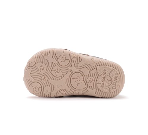DD Step bronz kislány barefoot cipő